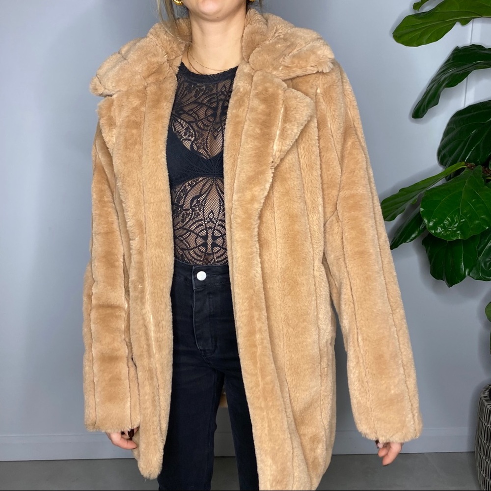 MINKPINK SABLE FAUX FUR JACKET